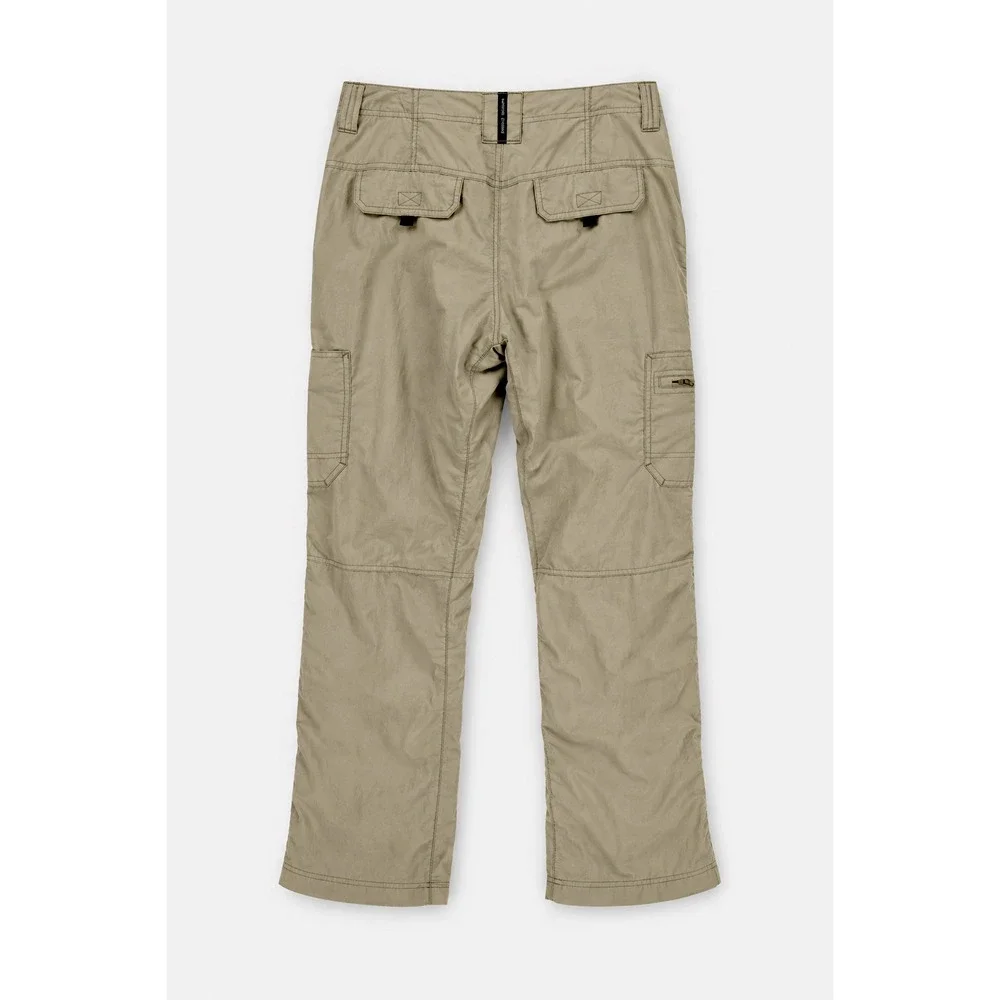 Eddie Bauer Cargo Pants Mens 34x34 Khaki Utility Hiking Outdoor Straight Leg